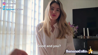BananaCoko már reggel faszt szop