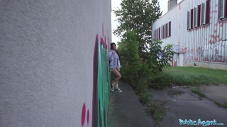 Public Agent - Daniela Ortiz megdugva a kocsiban