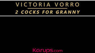 Victoria Vorro a ribanc nagymama